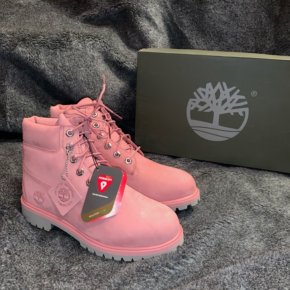 Pink Timberlands